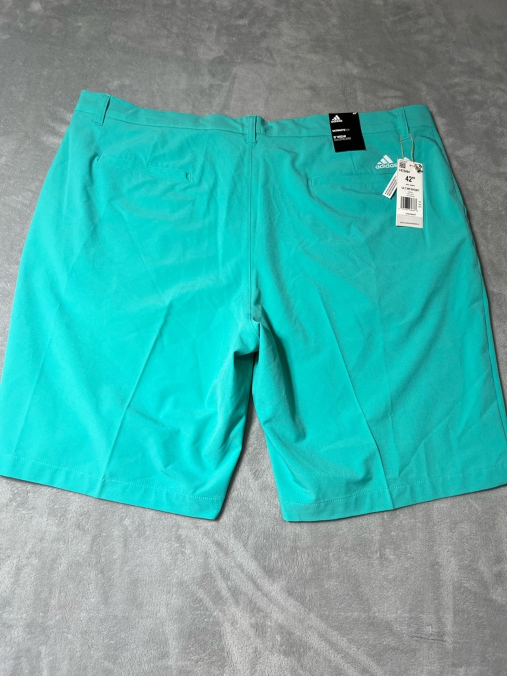 Adidas Ultimate 365 10 Inch Inseam Golf Shorts Teal Mens Size 42 NWT